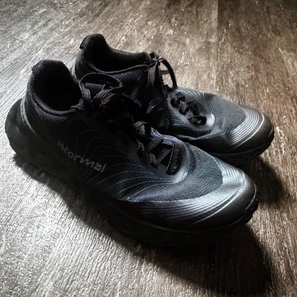 Nnormal Tomir Trail Running Shoes Men 9 Black Vibram Megagrip N2TR02-005